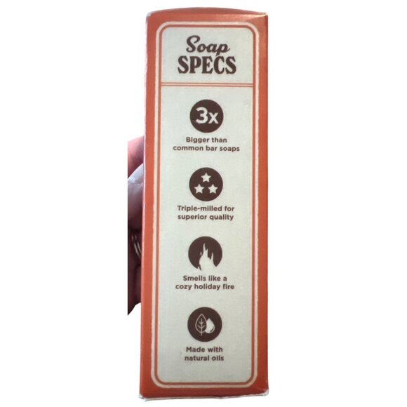 Duke Cannon Yule Brick Big Ass Brick Of Soap 10 Oz Triple-Milled With Natural Oi - Picture 4 of 5